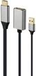 Cablexpert Adapter konwertera HDMI na DisplayPort 4K (A-HDMIM-DPF-02) - obraz 1