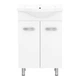 Тумба с умывальником ROZZY JENORI LOTUS-L 51x70x32.5см напольная белая RJFU007-0155WHSET(RJFU007-0155WH+RZJ200) - изображение 2