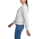 Женская стеганая куртка-бомбер Levi's 1159770128 (Белый, 4X) - изображение 3