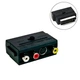 Перехідник SCART - 3 RCA+S-VIDEO "SH 3009" аудіо-відео адаптер 21-пін двонаправлений, перехідник скарт тюльпан (VS7005444) - изображение 1