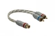 Перехідник 1RCA Female - 2RCA Male Earthquake MT-RCA-Y2M - изображение 1