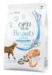 Сухой корм Optimeal BEAUTY PODIUM для взрослых кошек с Морепродуктами, Блестящая шерсть и уход за зубами 1.5 кг (4820215366885) - изображение 1