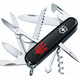 Складаний ніж Victorinox HUNTSMAN UKRAINE Тризуб плетений крас. 1.3713.3_T0691u - зображення 1