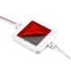 Світлодіодний модуль 4SMD із розсіювачем 12V 3.7*3.7 см Білий Autoexpect (80650) - зображення 2