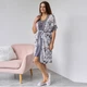 Сорочка женская c халатом 3XL Nicoletta рисунок 12220 - изображение 1