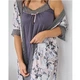 Сорочка женская c халатом 3XL Nicoletta рисунок 12220 - изображение 3