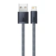 ​Кабель Baseus Lightning to USB Type A Dynamic Series Fast Charging 2.4A cable CALD000516 2m black - зображення 5