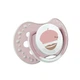 Пустышка Lovi Retro Baby силиконовая динамическая 6-18 мес 2 шт (22/805girl) - изображение 1