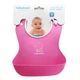 Силиконовый слюнявчик Babyhood Розовый (BH-401P) - изображение 6