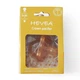 Пустышка каучуковая Hevea Crown круглая от 3 до 36 месяцев Оранжевая (5710087143204) - изображение 4