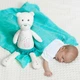 Іграшка для сну MyHummy Miss Дівчинка біла (5901912030442) - зображення 4