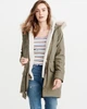 Парка женская - парка зимняя Abercrombie & Fitch AF4591W XS 10180 Оливковый - изображение 1