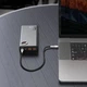 Портативний зарядний пристрій Baseus Power Bank 20000mAh Adaman Metal Digital Display 65W Black з підтримкою швидкого заряджання - зображення 4
