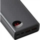 Портативний зарядний пристрій Baseus Power Bank 20000mAh Adaman Metal Digital Display 65W Black з підтримкою швидкого заряджання - зображення 5