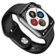 Смарт-годинник Hoco Smart Watch Y1 Pro (Bluetooth, 1.75 дюймів, IP68, підтримка дзвінків, сенсорний екран) - Чорний - зображення 3