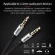 Аудио Кабель AUX Baseus - M30 Yiven (1 метр, Aux 3.5mm - Aux 3.5mm, TPE) - Черный - изображение 8