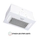 Витяжка PERFELLI BI 5653 WH 1000 LED - зображення 4