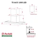 Декоративная вытяжка Т-образная Perfelli TS 6635 I/WH 1000 LED - изображение 10