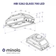 Вытяжка Minola HBI 5262 WH GLASS 700 LED - изображение 9