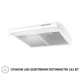 Витяжка плоска PERFELLI PL 5144 W LED - зображення 4