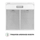 Витяжка плоска PERFELLI PL 5144 W LED - зображення 7