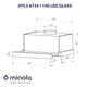 Вытяжка Minola HTLS 6734 BL 1100 LED GLASS - изображение 10