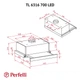 Вытяжка телескопическая Perfelli TL 6316 IV 700 LED - изображение 10