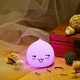 Светильник ночник на батарейках LED 0.4W Glolux мягкий силиконовый чудик - изображение 2