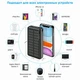 PowerBank от солнца iBattery YD-818P на 20000 mAh black - изображение 7