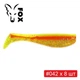 Набор силиконовых приманок Fox Trapper 8 см, 6 г, #T4 - 6 цветов х 8 шт = 48 шт - изображение 5