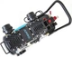 Компресор Apro 1.5 кВт 24 л двоциліндровий безмасляний тихий коаксіальний привід 240 л/хв 8 бар 2 виходи (000077128) - зображення 8
