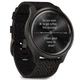 Смарт-годинник Garmin vivomove Style, Graphite, Black Pepper, Nylon (010-02240-23) - зображення 3