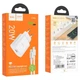 Зарядное устройство Hoco C94A PD20W, PPS, QC3.0, FCP, AFC кабель Type C to Type C Белый - изображение 1