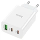 Зарядное устройство Hoco C99A PD20W, QC3.0 QC2.0, AFC, FCP 1xUSB 2xType-C выход, поддержка протоколов быстрой зарядки - изображение 4