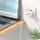 Зарядное устройство Hoco C80A Plus PD Type-C 20W, QC 3.0 USB-A 18W Max 3.0A White - изображение 7