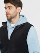 Теплый жилет мужской Jack Wolfskin Waldsteig Fz Vest M 1710561-6000 S Черный (4064993557817) - изображение 4