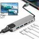 Док-станция 6-in-1 Type-C (HDMI 4K/USB3.0 x2/RJ45/Type-C DATA/Type-C PD) STLab - изображение 3