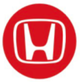 Защитные колпачки на ниппеля HONDA (Хонда) 4 шт Красный фон Черные CountryMan - изображение 2