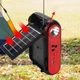 Переносной фонарь с солнечной панелью Voltronic JY-108+Solar, 2 режима, аккумулятор, 2 лампочки 3W, USB выход - изображение 6
