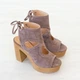 Босоніжки жіночі Woman's heel 40 бежеві (О-789) - зображення 4