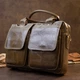 Ділова сумка Vintage 20443 Коричнева - зображення 8