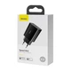 Сетевое зарядное устройство Baseus 20W Speed Mini Быстрая зарядка Quick Charger 3.0 Power Delivery 3.0 1Type-C 3A Black (CCFS-SN01) - изображение 14