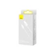Кабель Baseus Dynamic Series Fast Charging Data Cable USB to iP 2.4A 1m White - изображение 3