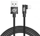 Кабель Baseus MVP Elbow Type Cable USB For IP 2A 1m Black CALMVP-01 - зображення 2