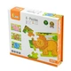 Дерев'яний пазл Viga Toys Джунглі 4 в 1, 48 ел. (50068) - зображення 2