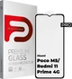 Захисне скло ArmorStandart Pro для Poco M5/Redmi 11 Prime 4G Black (ARM62955) - зображення 1