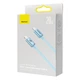 Кабель Baseus Crystal Shine Series Fast Charging Data Cable Type-C to iP 20W 2 м Sky Blue (CAJY001403) - изображение 4