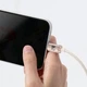 Кабель Baseus Crystal Shine Series Fast Charging Data Cable USB to iP 2.4A 2 м Pink (CAJY001204) - зображення 7