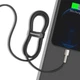 Кабель Baseus Cafule Series Metal Data Cable Type-C to iP PD 20W 2 м Black (CATLJK-B01) - изображение 8