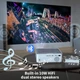 Мультимедійний домашній проектор Three Ants Q1 Full HD 4500 Лм Wi-Fi Bluetooth з динаміками - зображення 2